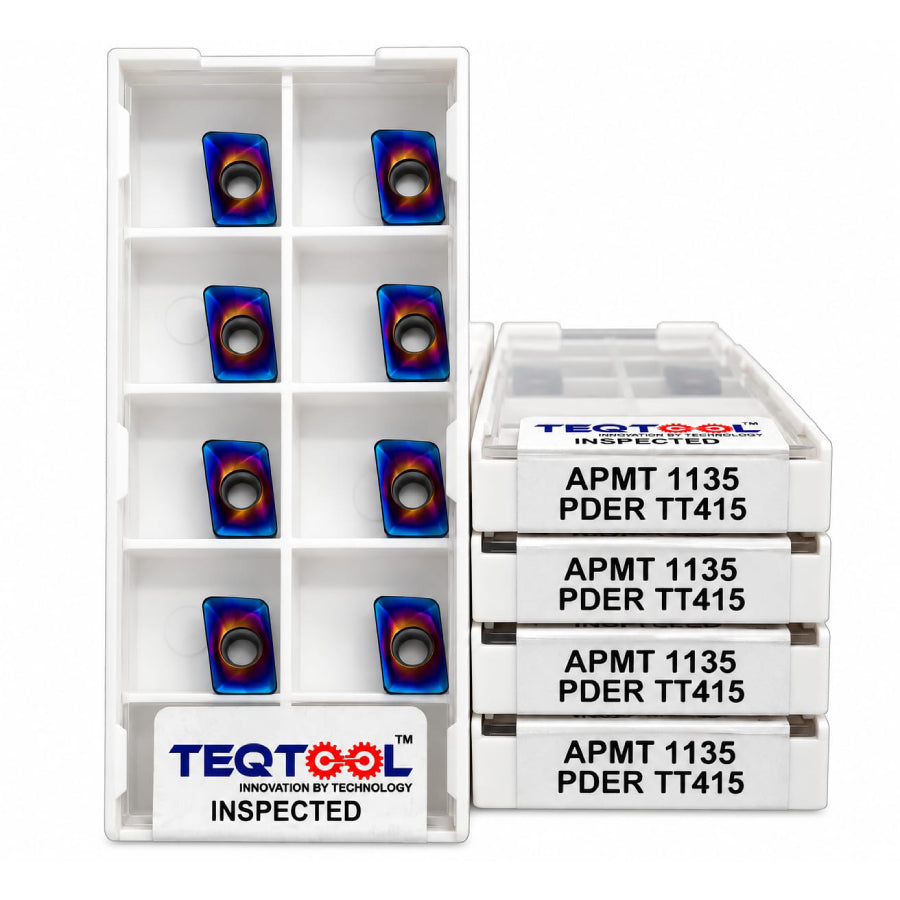 APMT 1135 PDTR TT415 Milling Insert Pack of 10 Pcs