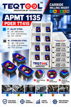 APMT 1135 PDTR TT415 Milling Insert Pack of 10 Pcs