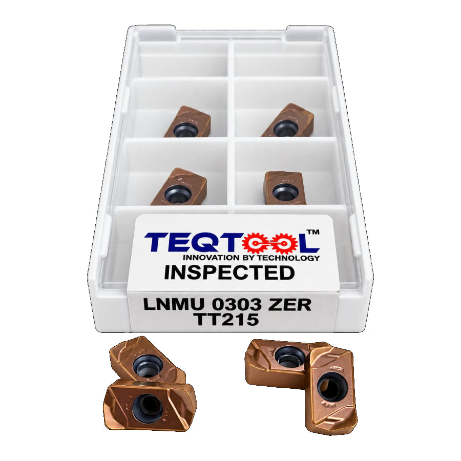 LNMU 0303 ZER TT215 Milling Insert Pack of 10 Pcs- TeqTool