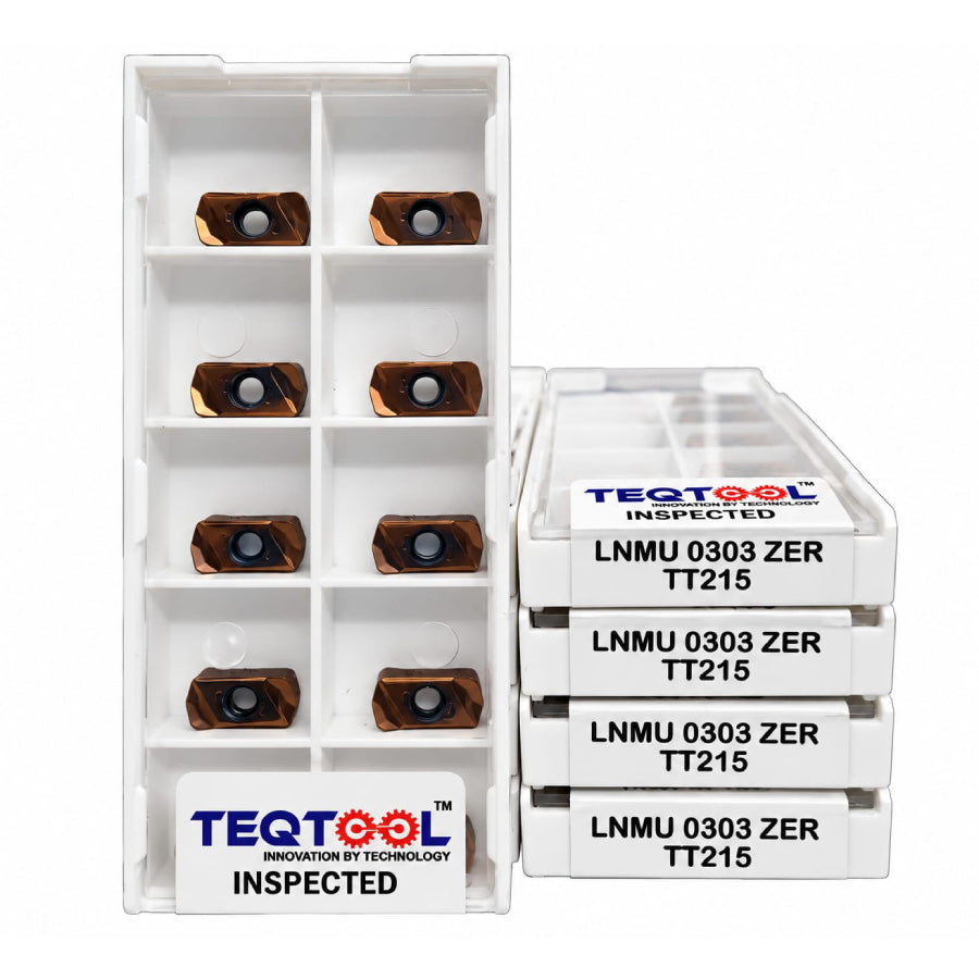 LNMU 0303 ZER TT215 Milling Insert Pack of 10 Pcs- TeqTool