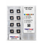 CCMT09T304 PC TT225 chipbreaker geometry detail for CNC lathe boring
