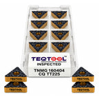 TNMG 160404 CQ TT225 steel grade carbide turning insert front view TeqTool